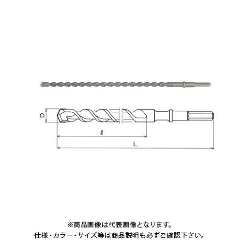 関西工具製作所 六角軸ハンマー・ドリルビット 10.5mm (D) x 505mm (L) 1本 2100050105