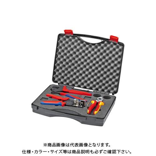 クニペックス KNIPEX 9791-01 太陽光発電用工具セット 9791-01｜kg-maido