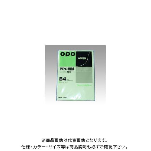 文運堂 ファインカラーPPC B4 100枚入 カラー346 グリーン｜kg-maido