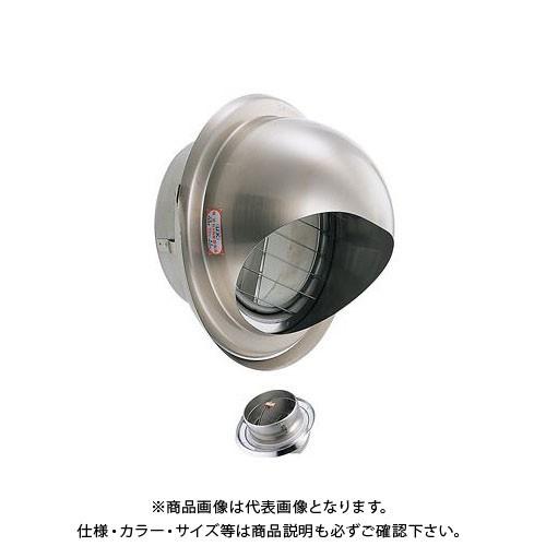 宇佐美工業 丸型フード水切付ガラリ 溶接組立式(防火ダンパー付) φ150 ブラック (12ヶ入) GZEV150SFD-BK