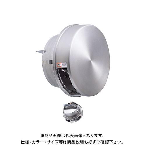 宇佐美工業 フラット型フード付ガラリ（スタンダードタイプ） 溶接組立式 防火ダンパー付 φ100 ヘアーライン（艶消クリヤー） (36ヶ入) FN100SHD-HLP