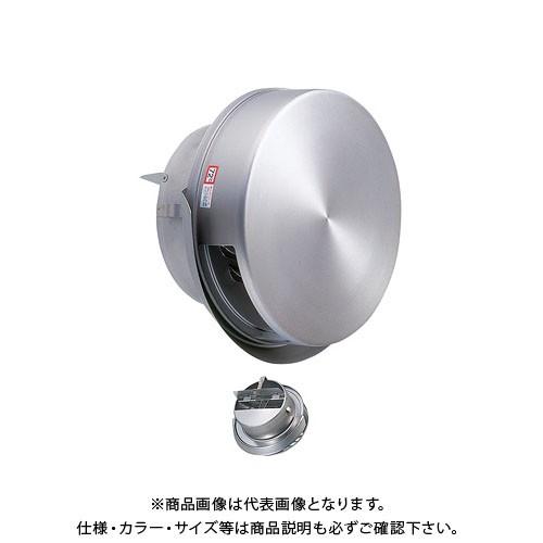 宇佐美工業 フラット型フード水切付ガラリ 溶接組立式 防火ダンパー付 φ100 ヘアーライン（艶消クリヤー） (24ヶ入) FEN100SHD-HLP