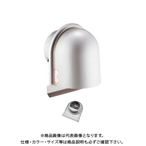 宇佐美工業 U型フード付ガラリ 溶接組立式 防火ダンパー式 φ100 ヘアーライン (24ヶ入) UZEN100SFD-HL