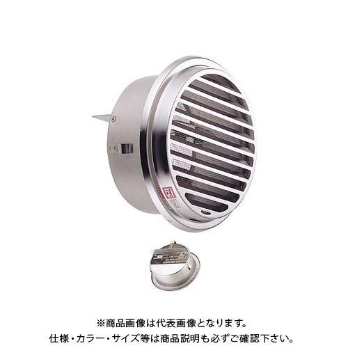 宇佐美工業 丸型ガラリ（内向き） 溶接組立式 防火ダンパー付 φ75 電解研磨処理 (36ヶ入) SSN75SHD-DK