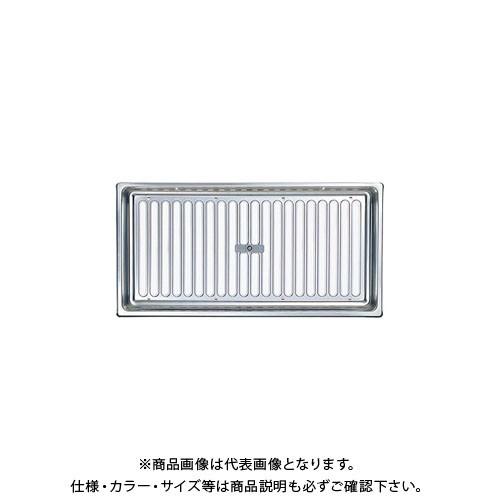 宇佐美工業 床下換気口 蘭 ボックスタイプ リフォーム住宅推奨品(後付施工)スライド式 シルバー (10×2入) YRS2040-SM