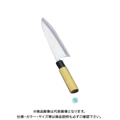 TKG 遠藤商事 堺實光 匠練銀三 出刃(片刃) 18cm 37534 AZT3905 7-0281-1505