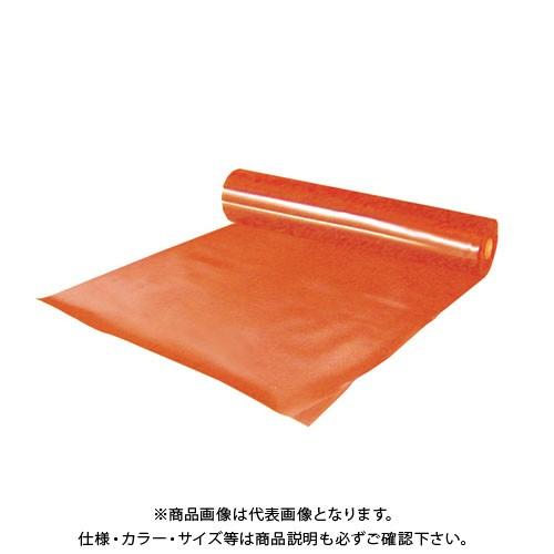 (送料別途)(直送品)エムエフ エンビシート0.5 オレンジ (5本入) 0.5mmt×1000×30m N35-024