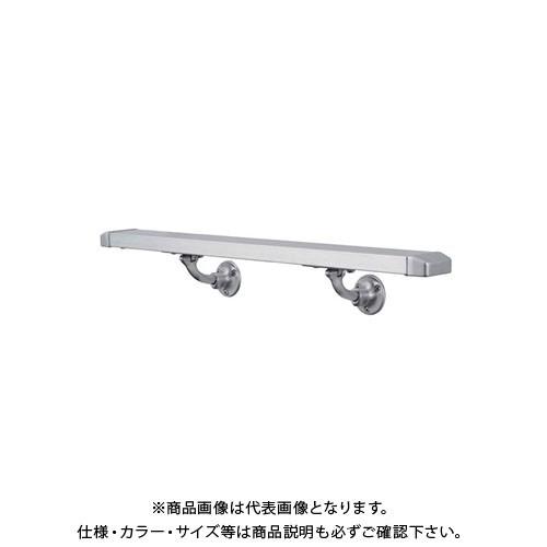 (運賃見積り)(直送品)浅野金属工業 ASANO 壁付手摺 L型木ネジ 角パイプ50×20 3000L AK42800H-30