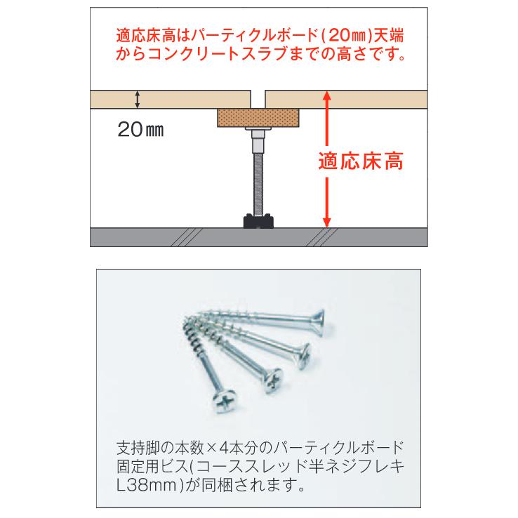 (運賃見積り)(直送品)万協 MF型支持脚(S38) (50本入) MF-300S38の画像