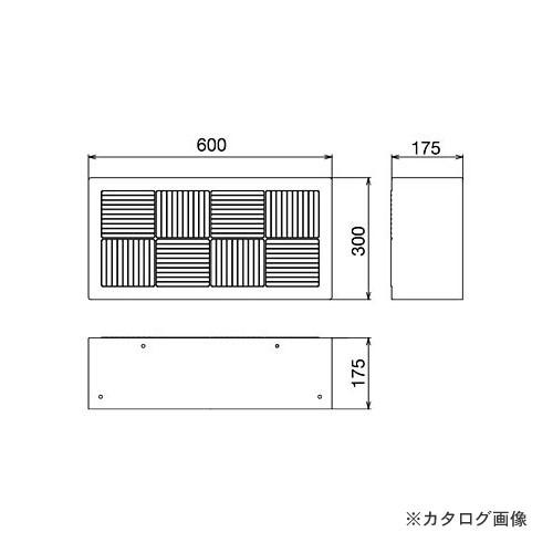 (個別送料3000円)(直送品)城東テクノ Joto ハウスステップオプション商品 小ステップ 600×300×175mm ライトグレー (1コ) BU-CUB-8060B｜kg-maido