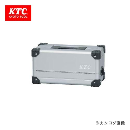 KTC 両開きメタルケース メタリックシルバー EK-10A : 工具屋