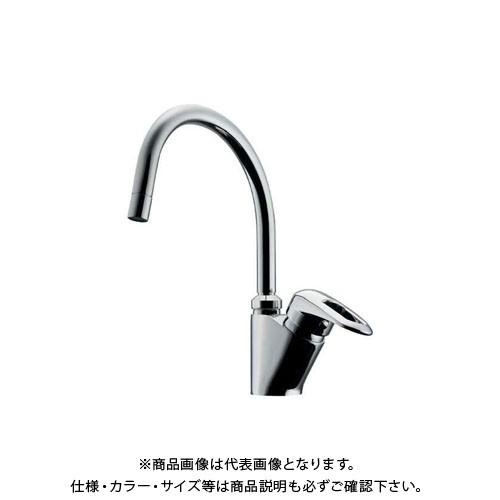 カクダイ シングルレバー混合栓 183-136
