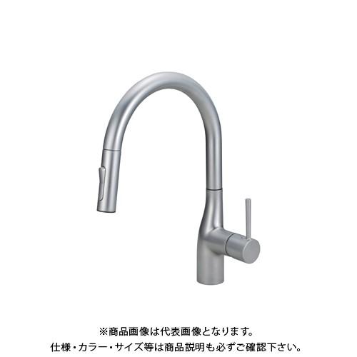 KVK グースネック混合栓 e パール KM6061ECP