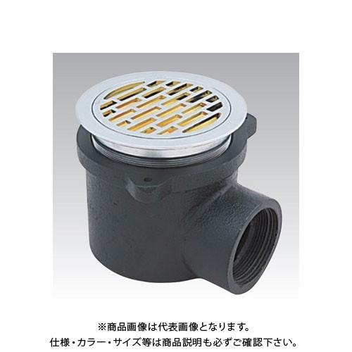 アウス 非防水用床排水トラップ・横型 D-5AY 50｜その他配管、水回り部品 