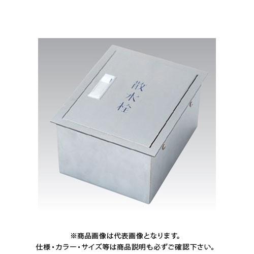 アウス ステンレス製散水栓BOX壁埋設型(カギ2ヶ付) SKS-1K 246x196x130〜160H