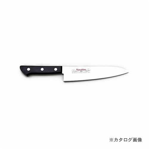 正広作 MV黒合板 牛刀180mm #14010