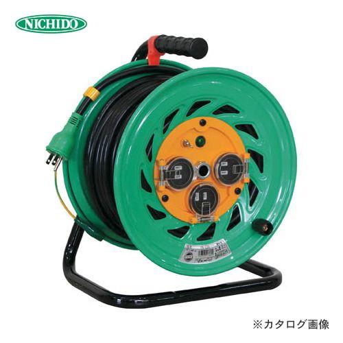 日動工業 100V 防雨・防塵型 電工ドラム (屋外型) 30m FW-E33