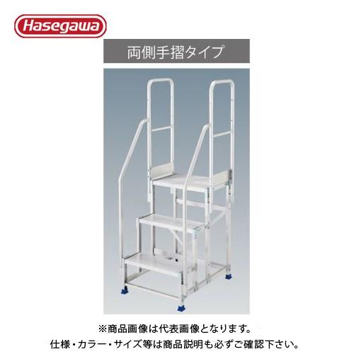 (送料別途)(直送品)ハセガワ 長谷川工業 DBG1.0専用手摺 両側手摺(1100mm) DBG1.0-T2W110 17137