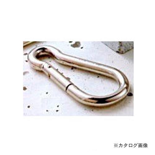 (運賃見積り)(直送品)伊藤製作所 123 カラビナハーケン（国産） ステン 8C 20個 KH8C-S