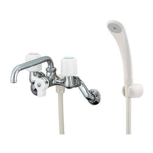 カクダイ KAKUDAI 寒冷地用2ハンドルシャワ混合栓 1378SKK