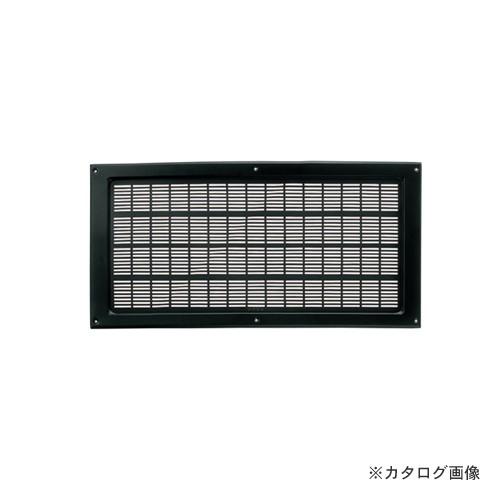 カネシン 軒裏換気口“Wタイプ” ブラック (20枚入) LN-225W
