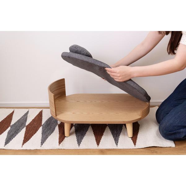 直送品 東谷 AZUMAYA ペットベッド W60×D40×H25.5 ブラウン PET-123BR_7