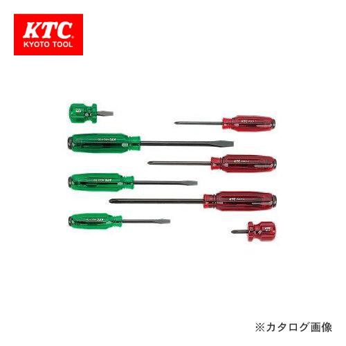 【全品送料無料】 KTC 樹脂柄ドライバセット 貫通タイプ(8本組) PMD18