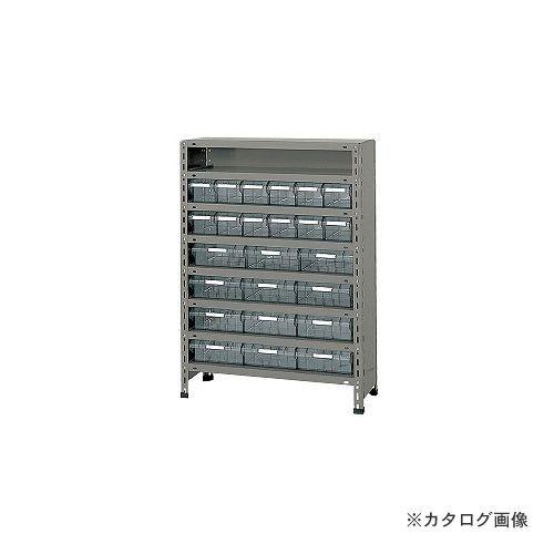 (運賃見積り)(直送品)サカエ SAKAE 物品棚LEK型樹脂ボックス LEK8118-24T