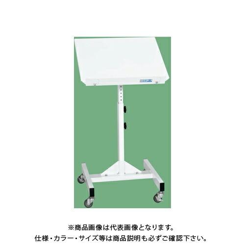 (運賃見積り)(直送品)サカエ SAKAE サカエサポートスタンド (W500×D400×H740〜1000) パールホワイト TS-54RW