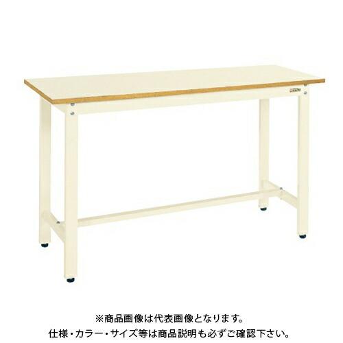 (運賃見積り)(直送品)サカエ SAKAE 軽量立作業台KDタイプ(ポリエステル天板) W1200×D900×H900 アイボリー KD-40NI