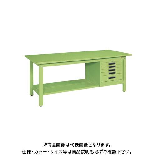 (直送品)サカエ 軽量作業台KKタイプ SVEキャビネット付 KK-59SSVE5