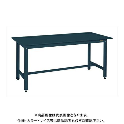 (車馬賃積もり書き)(直送品)サカエ SAKAE 軽さお勤め台KH手あい(サカエリューム天板) W1800×D900×H800 まっ黒い薄墨色 KH-70FD