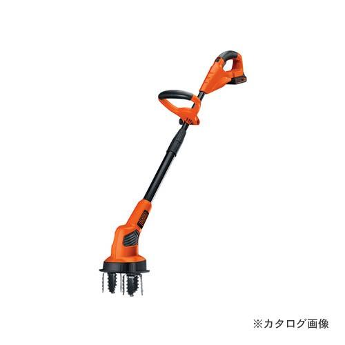 ブラックアンドデッカー BLACK＆DECKER 18V2.0Ah コードレス・ミニ耕運 