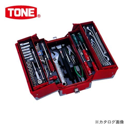 TONE トネ 9.5mm(3/8”) ツールセット オートメカニック用 ケースカラーレッド TSA3331