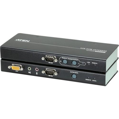 ATEN　KVMエクステンダー　USB　VGA　CE750A　オーディオ　(1,280×1,024@200m)　カテゴリ5e