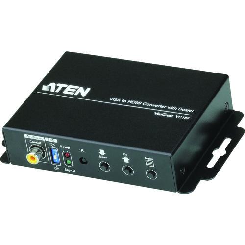 2022高い素材  ビデオ変換器 ATEN VGA VC182 オーディオ対応 / スケーラー搭載 / HDMI to スイッチ