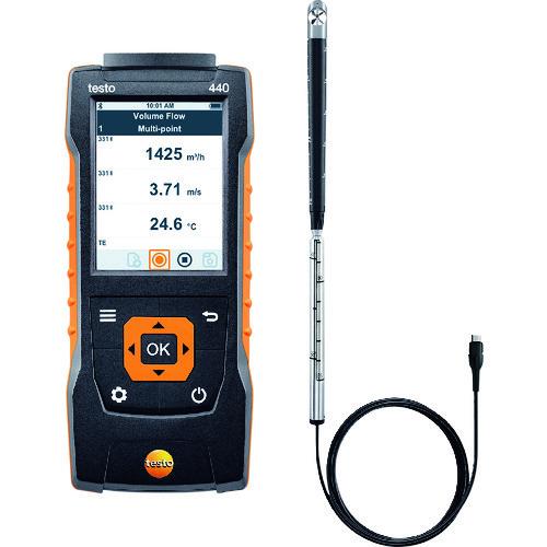 (送料別途)(直送品)テストー 16mmベーン式風速計 testo 440 0563 4401