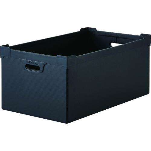 TRUSCO 導電性ダンボールプラスチックケース 45L ブラック DP-560D-5N
