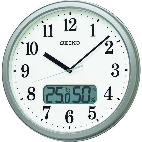 SEIKO - 電磁波掛け時計 “KX244S” (体温湿度見せびらかす付き添い人) KX244S その他オフィス家具-オフィス家具