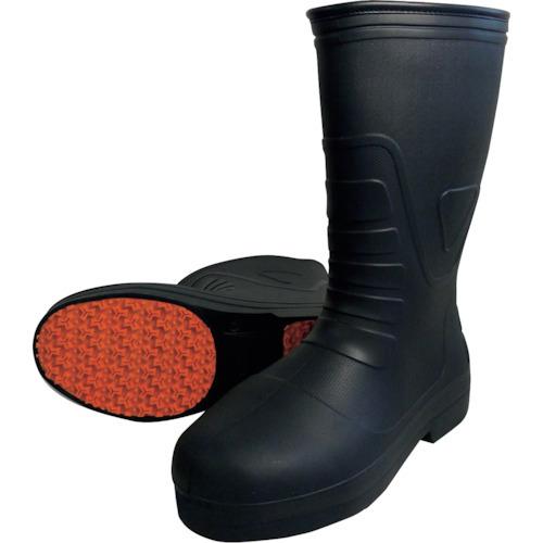 喜多 柔らかいEVA安全ラバーブーツ ブラック XL(27.5~28.0) KR7030-BK-XL