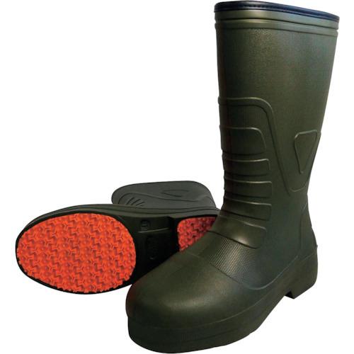 喜多 柔らかいEVA安全ラバーブーツ グリーン XL(27.5~28.0) KR7030-GRE-XL