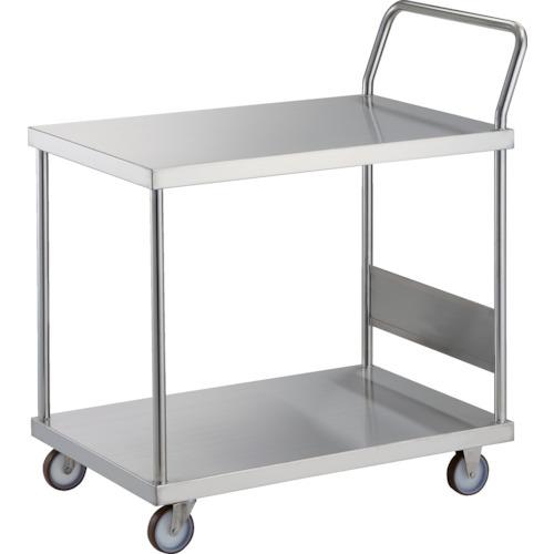 送料別途)(直送品)TRUSCO ステンレス台車 オールステン台車 800X450 片