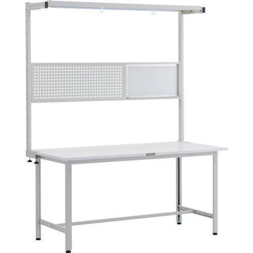 (送料別途)(直送品)TRUSCO AE型作業台 W1500XD750 ツールハンガーフルセット付 ホワイト色 AE-1500THFS W