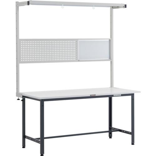 (送料別途)(直送品)TRUSCO AE型作業台 W1500XD750 ツールハンガーフルセット付 ダークグレー色 AE-1500THFS DG