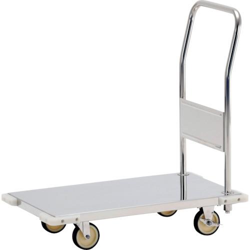 (送料別途)(直送品)テックサス 軽荷重用台車(コンパクト台車) 900X600 SUSφ100ウレタン車 CL-B9060ST