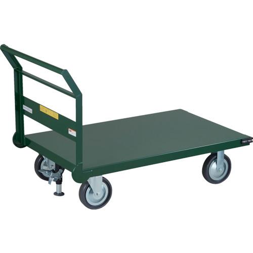 送料別途 直送品 Trusco 鋼鉄製運搬車 1トン 900x600 ダーコキャスター仕様 ストッパー付 Sh10 2ds メルカリ