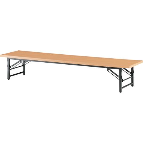 (送料別途)(直送品)TRUSCO 折りたたみ式座卓 1800X600XH330 ピュアツリー TZ-1860-PT