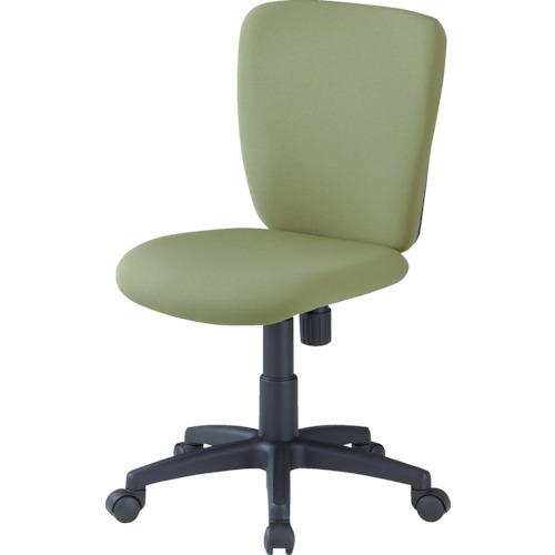 (送料別途)(直送品)TRUSCO オフィスチェア ロータイプ オリーブ TKC01-OL