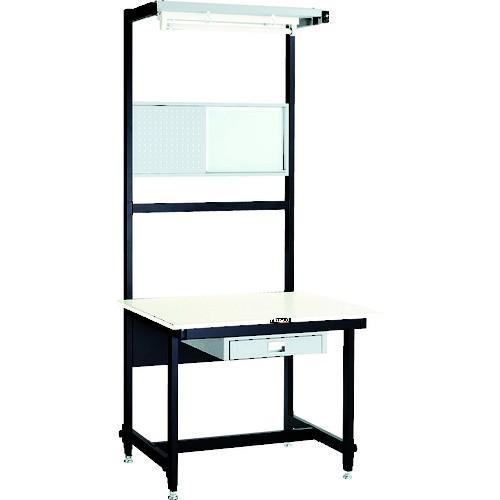 格安即決 直送品 Trusco 高さ調節セルライン作業台 1500x800 コンテナ受 パネル 上棚 照明 薄型引出し1段付 Clm 1500 69 お気にいる Iiknpbm Ug Edu Pl