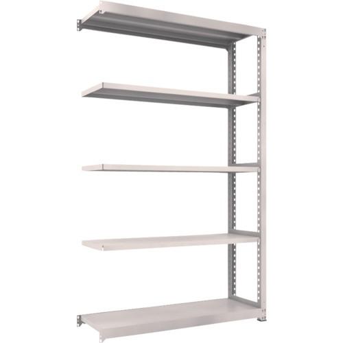 (送料別途)(直送品)TRUSCO スチールラック M3型中量棚 1500X471XH2400 5段 連結 ネオグレー M3-8555B:NG